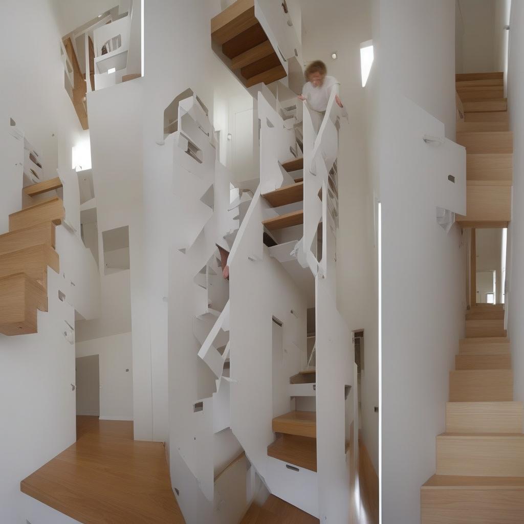 - Kreatywne sposoby ukrycia schodów strychowych